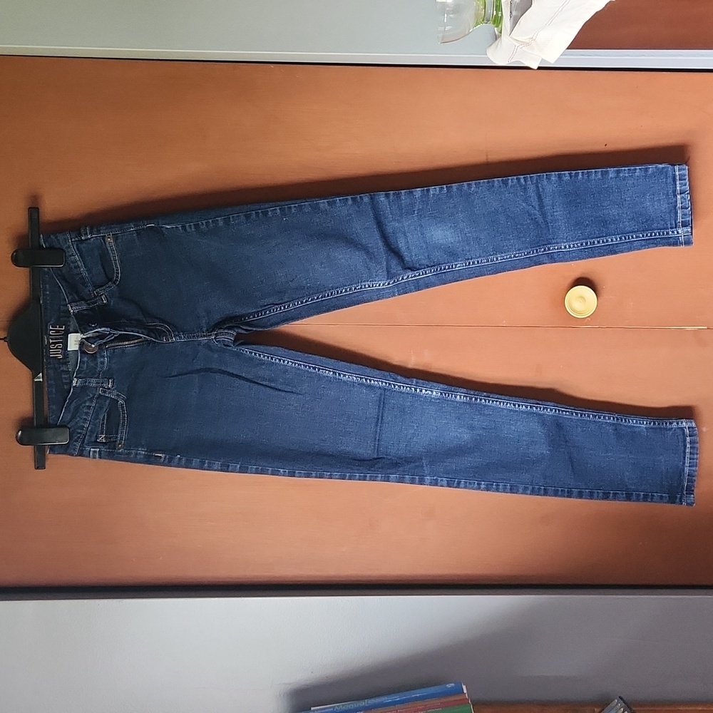 Justice, Size 14 Super Skinny Blue Jeans